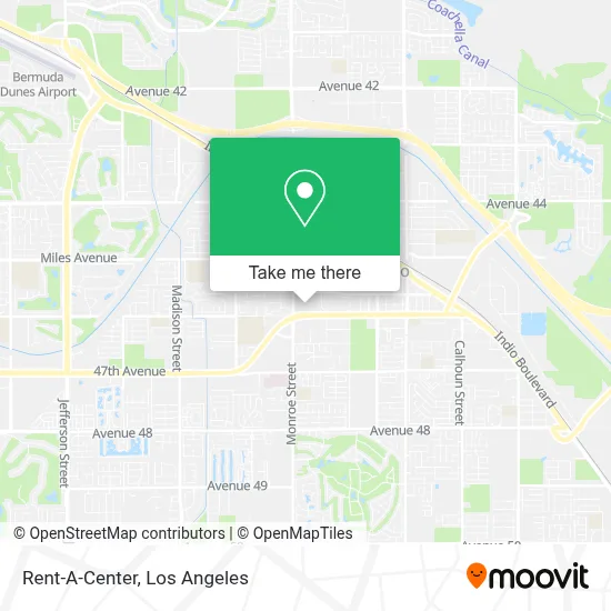 Rent-A-Center map