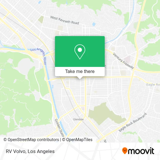 RV Volvo map
