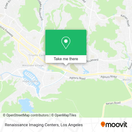 Renaissance Imaging Centers map