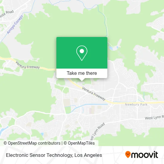 Electronic Sensor Technology map
