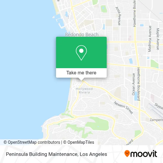 Peninsula Building Maintenance map