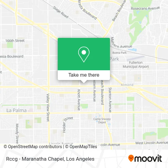 Rccg - Maranatha Chapel map