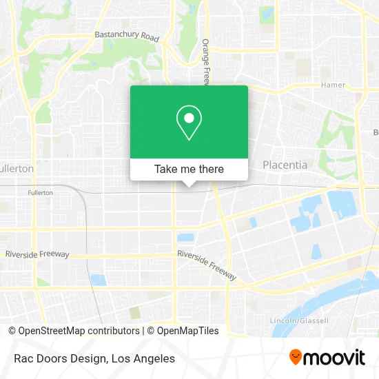 Rac Doors Design map