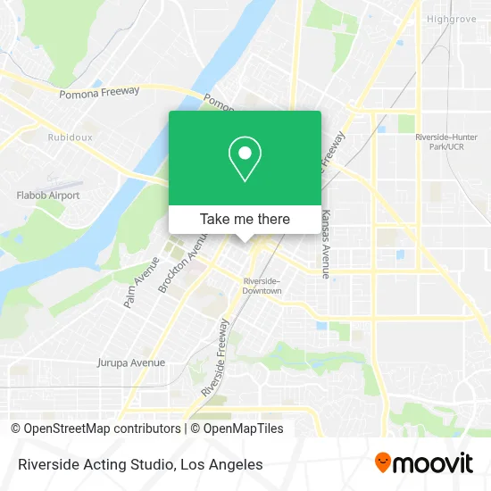 Riverside Acting Studio map