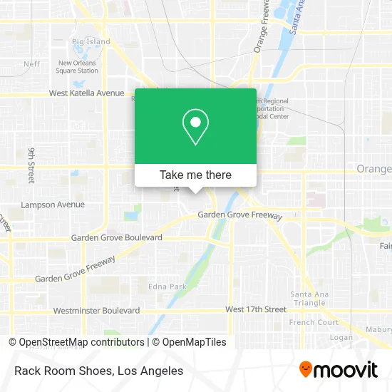 Rack Room Shoes map