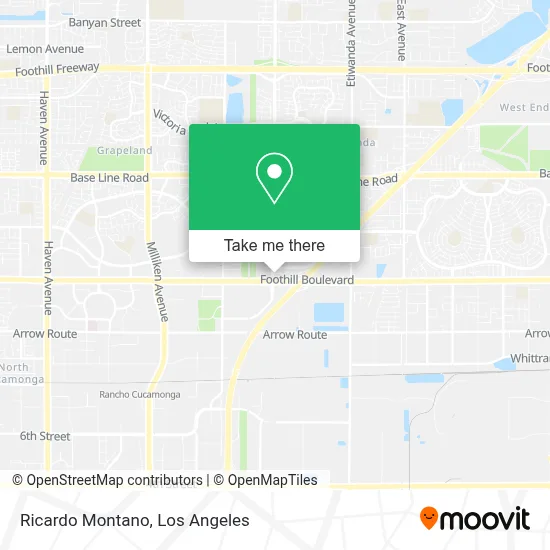 Ricardo Montano map