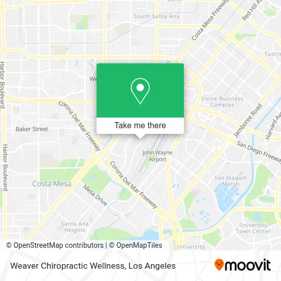 Weaver Chiropractic Wellness map
