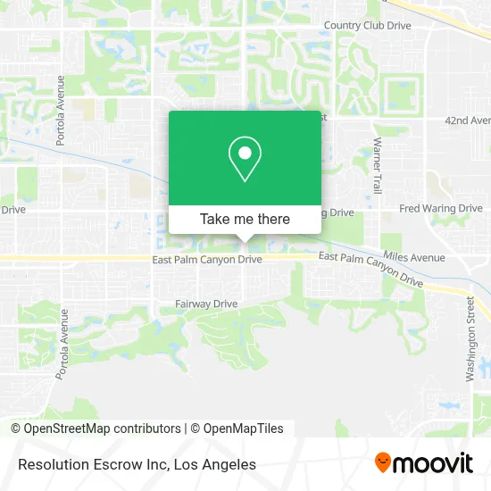 Resolution Escrow Inc map