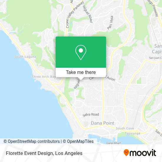 Florette Event Design map