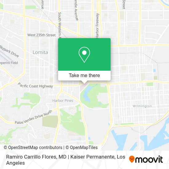 Ramiro Carrillo Flores, MD | Kaiser Permanente map
