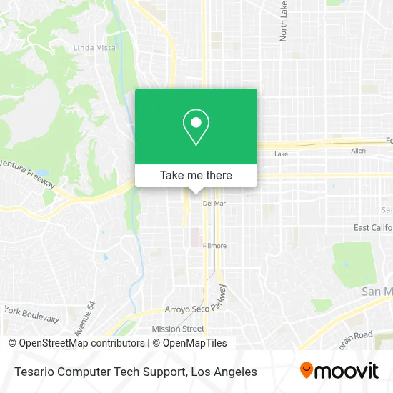 Tesario Computer Tech Support map