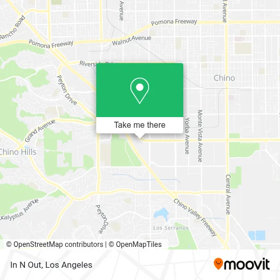 In N Out map