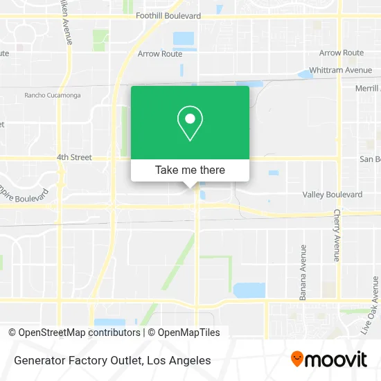Generator Factory Outlet map
