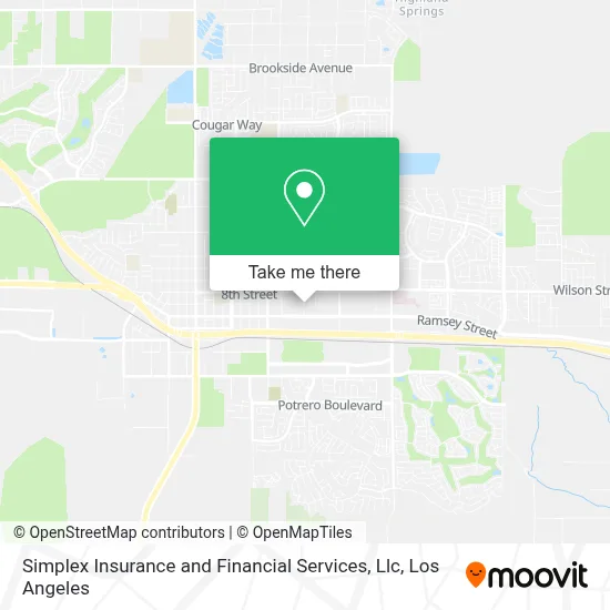 Simplex Insurance and Financial Services, Llc map