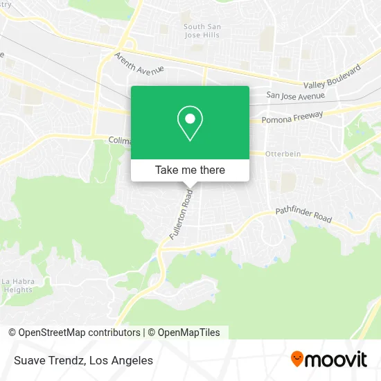 Suave Trendz map