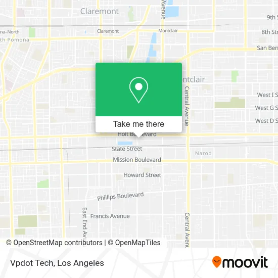 Vpdot Tech map