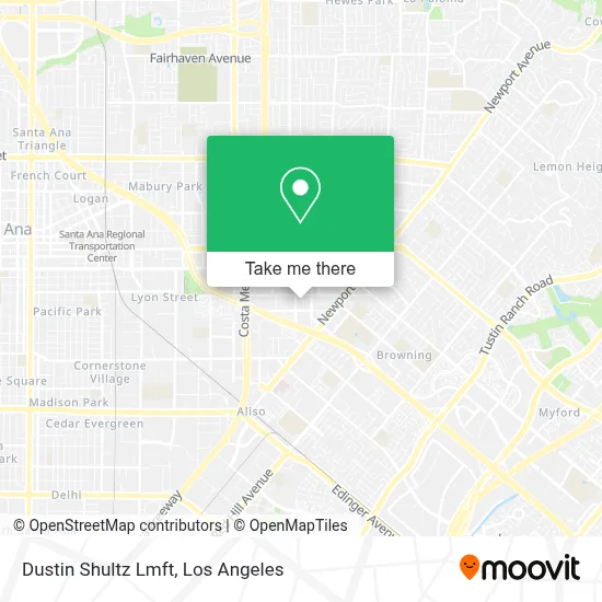 Dustin Shultz Lmft map