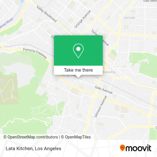 Lata Kitchen map