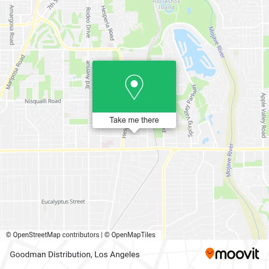 Goodman Distribution map