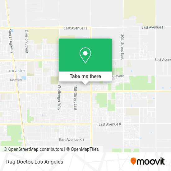 Rug Doctor map