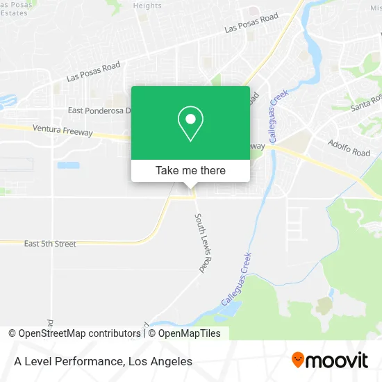 A Level Performance map