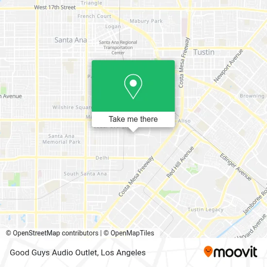 Good Guys Audio Outlet map