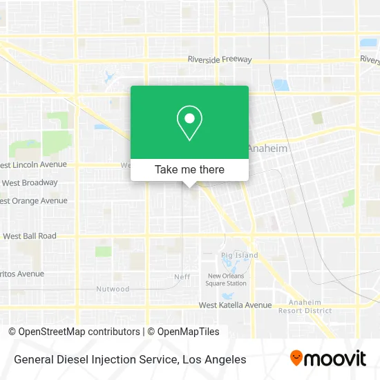 General Diesel Injection Service map