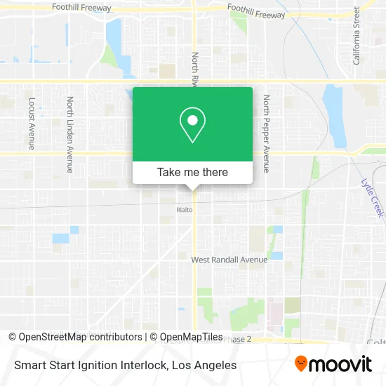 Smart Start Ignition Interlock map