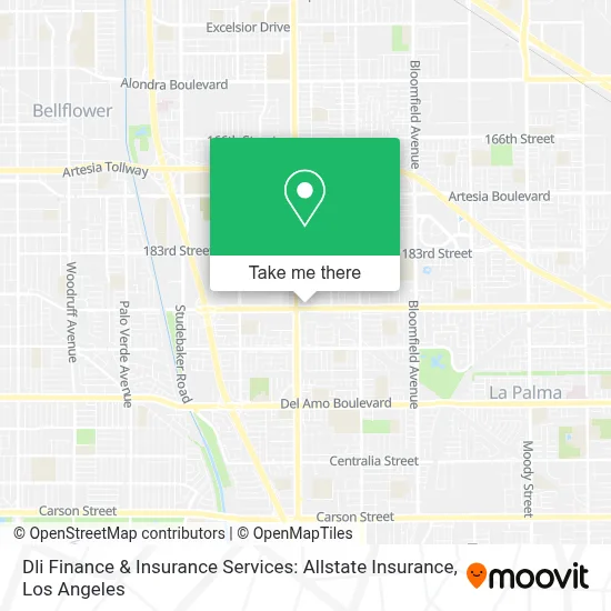 Dli Finance & Insurance Services: Allstate Insurance map