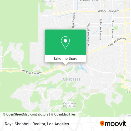 Roya Shabboui Realtor map
