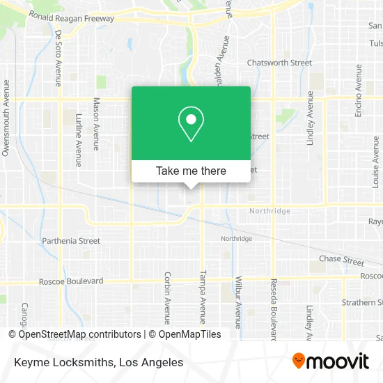 Keyme Locksmiths map