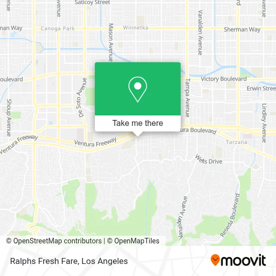 Ralphs Fresh Fare map