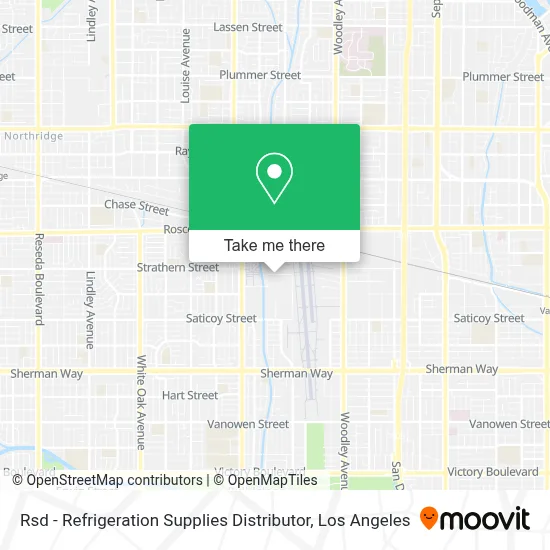Rsd - Refrigeration Supplies Distributor map
