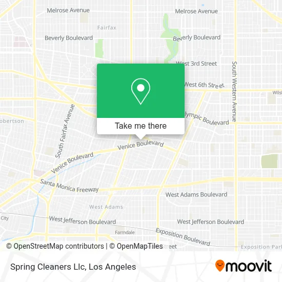 Spring Cleaners Llc map