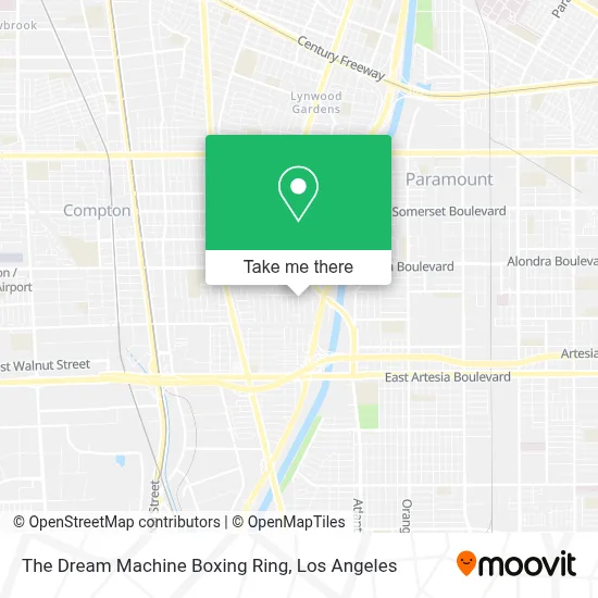 The Dream Machine Boxing Ring map