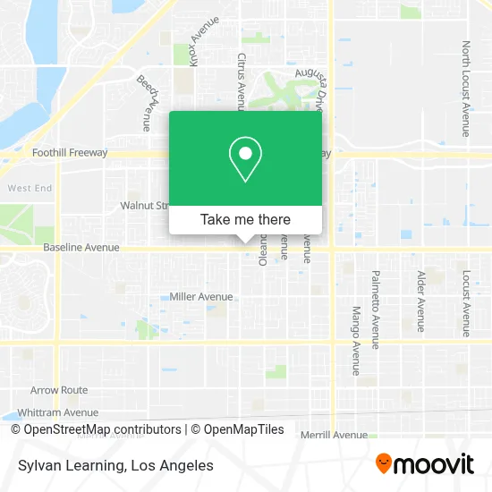 Sylvan Learning map