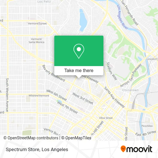 Spectrum Store map