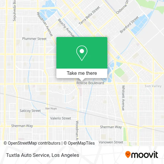 Tuxtla Auto Service map