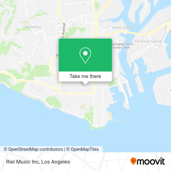 Riel Music Inc map