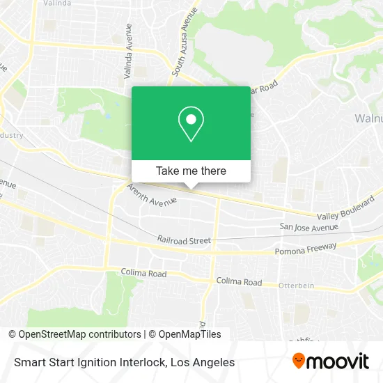 Smart Start Ignition Interlock map