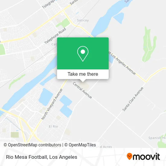 Rio Mesa Football map