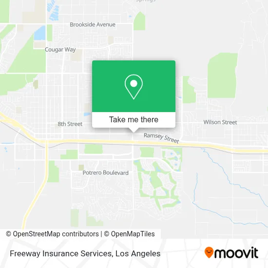 Freeway Insurance Services map