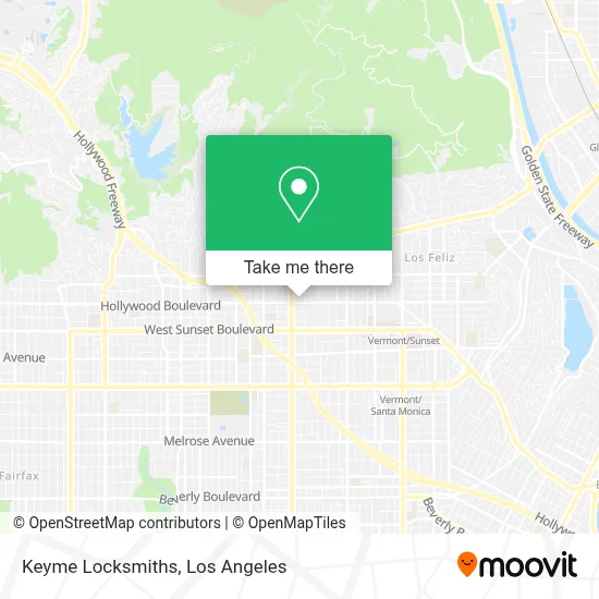 Keyme Locksmiths map