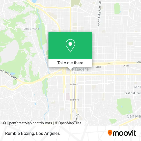 Rumble Boxing map