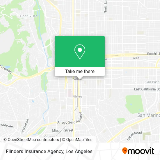 Flinders Insurance Agency map