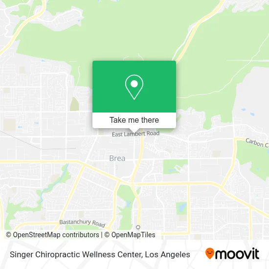 Singer Chiropractic Wellness Center map