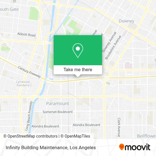 Infinity Building Maintenance map