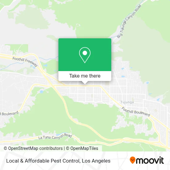 Local & Affordable Pest Control map