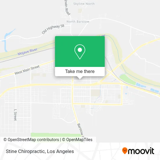Stine Chiropractic map