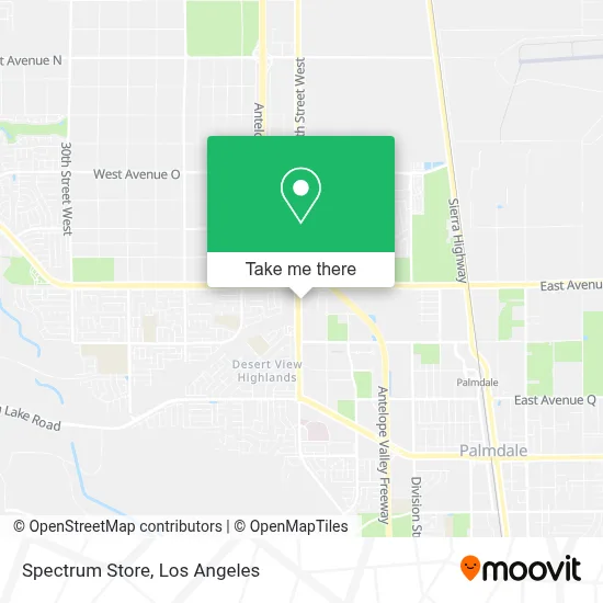 Spectrum Store map